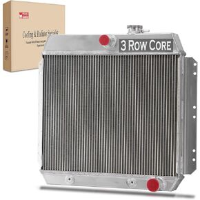 3 Row Aluminum Radiator for 1950-1954 Chevy Bel Air 1951 1953 1949-1952 Styleline Deluxe Fleetline Styleline Special in Kuwait