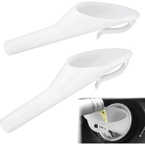 2PCS Automotive Capless Gas Tank Funnel, Car Refueling Funnel, Leak-Proof Fuel Tank Funne for Ford Focus F150 Mercury Lincoln Mountaineer Mariner, OEM#8U5A-17B068-EB 1782177 1833948 2050651 in Kuwait