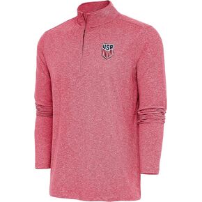Antigua US Mens Soccer Hunk Quarter Zip Pullover in Kuwait