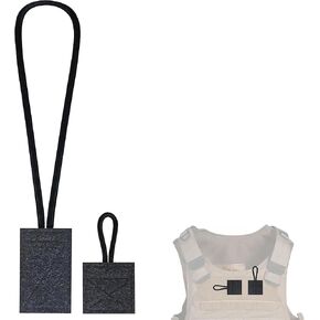 حامل ميكروفون راديو هام يحافظ على ميكروفون راديو ثنائي الاتجاه في مكانه لإنفاذ قانون الشرطة، حامل ميكروفون راديو الشرطة مشبك ميكروفون لملحقات الصدرية in Kuwait