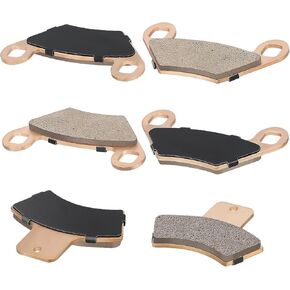 Front & Rear Sintered Brake Pads Compatible With Polaris Sportsman Magnum Trail Blazer Trail Boss Xplorer Xpedition Scrambler 500 425 400 335 330 325 250 in Kuwait