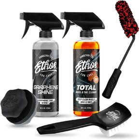 Ethos Handcrafted Car Care Graphene Shine Wheel & Tire Kit in Kuwait