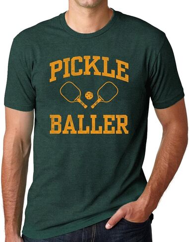 Pickleball Shirts for Men Pickleball Player Themed T-Shirt Paddleball Lover Tee Tops in Saudi Arabia