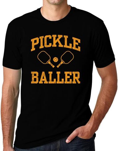 Pickleball Shirts for Men Pickleball Player Themed T-Shirt Paddleball Lover Tee Tops in Saudi Arabia
