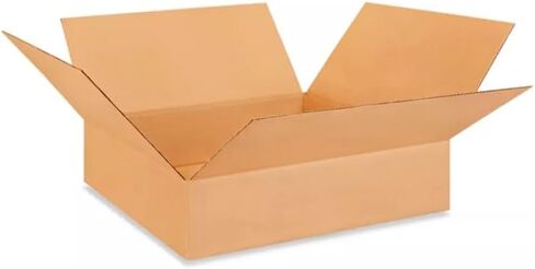 10 Pack 26 x 26 x 6 Corrugated Cardboard Boxes For Packing, Shipping, or Moving in Kuwait