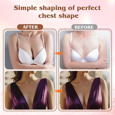 2 Sets Double-Sided Sticky Inserts Adhesive Lifting Bras for D+ Cup Reusable & Washable Lifting Bras for Weddings in Kuwait