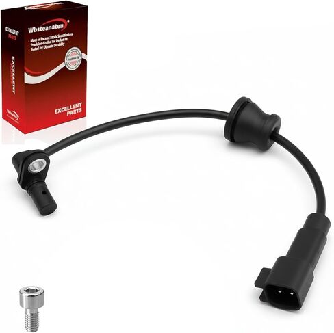 ABS Wheel Speed Sensor 1Pc: Rear Left & Right Compatible with Chevrolet 2010-2017 Equinox V6 3.6L L4 2.4L V6 3.0L, GMC 2010-2017 Terrain V6 3.6L L4 2.4L V6 3.0L in Kuwait