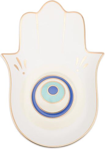 Shape Jewelry Tray Unique Jewelry Storage Plate for Organizing and Displaying Rings Necklaces and Trinkets Decorative Home Dresser Decor in Kuwait