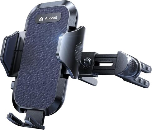 andobil Phone Holders for Your Car - [2024 Upgraded & Strongest] Car Vent Phone Holder Mount fit for Horizontal Vertical Round Air Vent for iPhone 16 Pro Max 15 14 13 12 Samsung Galaxy S24 and More in Kuwait