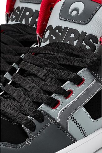 Osiris Men's Clone Black/Grey/Red 13 Medium in Saudi Arabia