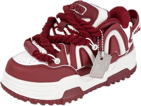 Q-AND Mens Walking Shoes Fashion Sneakers Skate Shoes Non Slip Workout Athletic Casual Platform Street Trend Shoe in Saudi Arabia