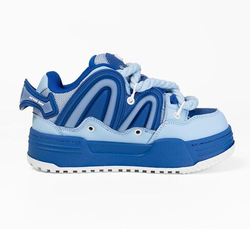 Q-AND Mens Walking Shoes Fashion Sneakers Skate Shoes Non Slip Workout Athletic Casual Platform Street Trend Shoe in Saudi Arabia