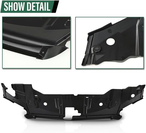 غطاء دعم الرادياتير الأمامي LQI متوافق مع Ford Mustang 2013-2014 DR3Z8C291AA, FO1224113 in Saudi Arabia
