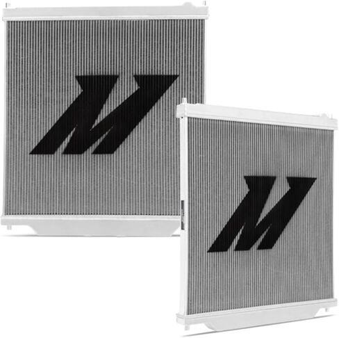 Mishimoto MMRAD-F2D-60 Performance Aluminum Radiator, Compatible with Ford Powerstroke 6.0L, 2003-2007 in Saudi Arabia