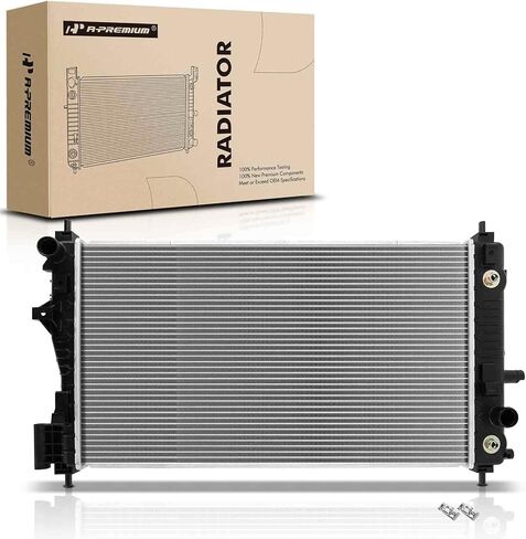 A-Premium Engine Coolant Radiator Assembly with Transmission Oil Cooler Compatible with Chevrolet Impala 2014-2019, Malibu 2013-2015, Malibu Limited 2016, 2.0L 2.5L, Auto Trans, Replace# 22883363 in Saudi Arabia