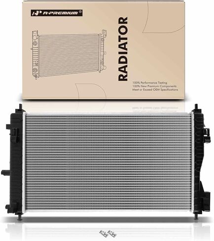 A-Premium Engine Coolant Radiator Assembly with Transmission Oil Cooler Compatible with Chevrolet Impala 2014-2019, Malibu 2013-2015, Malibu Limited 2016, 2.0L 2.5L, Auto Trans, Replace# 22883363 in Saudi Arabia