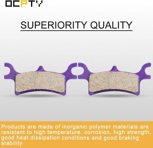 OCPTY Sintered Brake Pads FA354 Fit for 2013 2014 for Polaris Ranger 800, 2004 05 2006 for Polaris Ranger TM, 2006 for Polaris Ranger XP 700 in Saudi Arabia