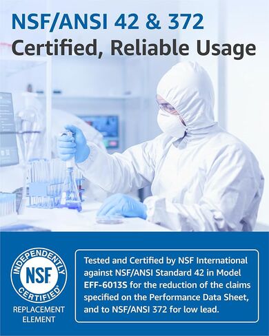 Filterlogic MWF Refrigerator Water Filter, Replacement for GE® Smart Water MWFP, MWFA, GWF, HDX FMG-1, WFC1201, GSE25GSHECSS, PC75009, RWF1060, 197D6321P006, Kenmore 9991, 3 Filters in Kuwait