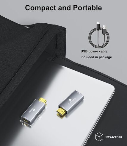 HDMI to DisplayPort Adapter (4K@60Hz) HDMI (Souce) to DP (Display) Converter HDMI Male to Display Port Female Compatible with Laptops, Graphics Cards, PS5, AMD,NVIDIA (1 Pack) in Kuwait