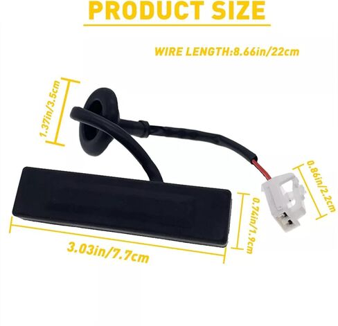 81260-2V000 فتحة تحرير زر مزلاج صندوق السيارة متوافق مع Hyundai Veloster 2012-2017 مفتاح تحرير مقبض الباب الخلفي خارج مجموعة قفل HDL بدون استبدال الكاميرا # 812602V000 in Kuwait