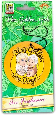 الفتيات الذهبيات "ابق ذهبيًا، سان دييغو!" معطر هواء السيارة | حصريًا مجموعة Golden Girls | رائحة اللافندر الحلوة in Saudi Arabia