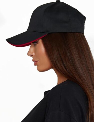 Logo-Free High Crown Baseball Cap for Men & Women – Minimalist Design – Deep Fit Structured Hat – Stylish Adjustable Curved Brim – Custom Hardware in Saudi Arabia