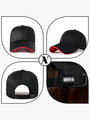 Logo-Free High Crown Baseball Cap for Men & Women – Minimalist Design – Deep Fit Structured Hat – Stylish Adjustable Curved Brim – Custom Hardware in Saudi Arabia