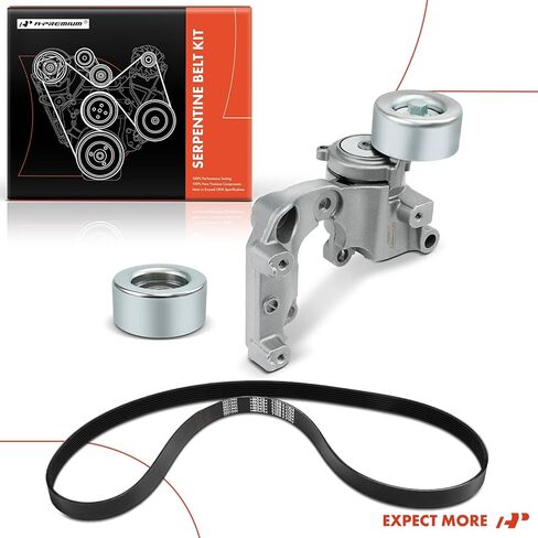 مجموعة محرك الحزام الأفعواني A-Premium متوافقة مع Lexus IS250 2011-2015 2.5L، IS350 2006-2008/2011-2016 - 3.5L in Saudi Arabia