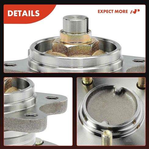 A-Premium 2 × محمل العجلة الخلفية ومجموعة المحور مع 5 عروات متوافقة مع Kia Optima 2006-2008، Magentis 2006-2010 in Saudi Arabia
