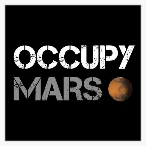 Occupy Mars SpaceX 5" Removable Magnetic Bumper Sticker | Heavy-Duty Vehicle Magnet in Saudi Arabia