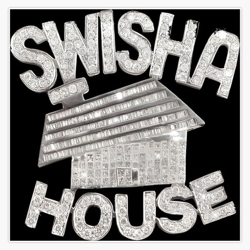 SWISHA House Magnetic Reusable Bumper Vinyl Sticker 5" in Saudi Arabia