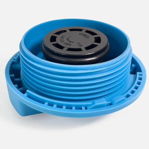 Click&Fit Blue Coolant Overflow Reservoir Cap compatible with Audi 2000-2012, VW 1999-2012 engine antifreeze expansion tank lid 1J0121321B, 3B0121321, thread dia 2.42in (61.8 mm) in Saudi Arabia