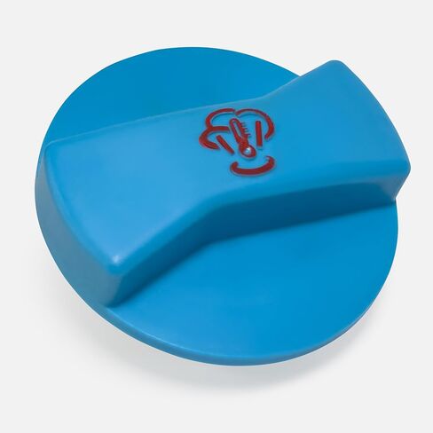 Click&Fit Blue Coolant Overflow Reservoir Cap compatible with Audi 2000-2012, VW 1999-2012 engine antifreeze expansion tank lid 1J0121321B, 3B0121321, thread dia 2.42in (61.8 mm) in Saudi Arabia
