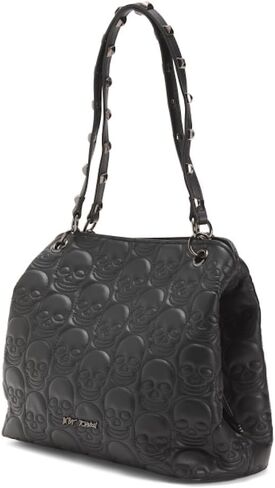 Betsey Johnson Skull Quilted Tote with Bag Charm in Saudi Arabia