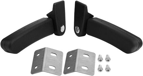 Motorcycle Box Armrest,Motorcycle Passenger Rear Folding Top Case Box Rear Seat Armrest Kit Compatible for in Kuwait