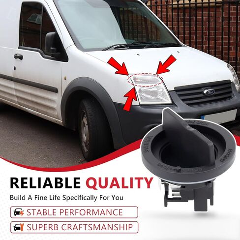 Turn Signal Light Socket Holder Fit for Ford Transit Connect 2010 2011 2012 2013 Replace OE 9T1Z-13K371-C 2PCS in Kuwait