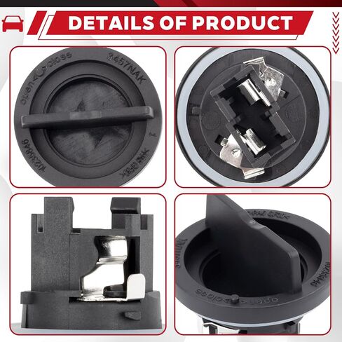 Turn Signal Light Socket Holder Fit for Ford Transit Connect 2010 2011 2012 2013 Replace OE 9T1Z-13K371-C 2PCS in Kuwait