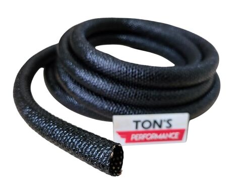 10 feet 5/16" I.D. Vintage Asphalt Coated Wire Loom Conduit for Original Restoration Car/Truck/Motorcycle in Kuwait