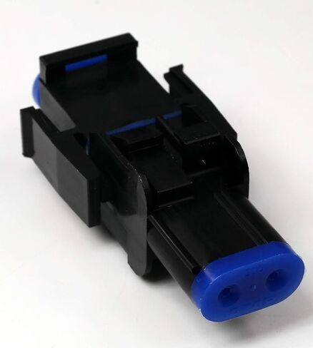TE/AMP 2-Pin 20A مختومة Mate N Lok موصل أسود للأسلاك 2.13 مم D، قفل مزلاج 14-20 GA in Kuwait