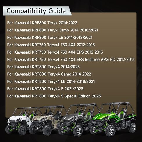 ملف الجزء الثابت Artudatech + منظم الجهد + حشية Assy لـ Kawasaki KRT800 Teryx4 2014-2023، لـ 21003-0166 21066-0771 11061-0728، أجزاء نظام شحن UTV جاهزة للطرق الوعرة in Saudi Arabia