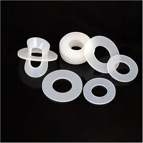 Wide Temperature Range Silicone Gasket Under Long Term Compression for Harsh Conditions(50pcs 2.5x8x1) in Saudi Arabia