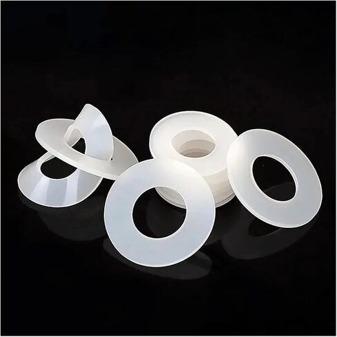 Wide Temperature Range Silicone Gasket Under Long Term Compression for Harsh Conditions(50pcs 2.5x8x1) in Saudi Arabia