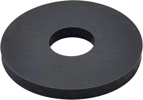 Rubber Flat Washers Sealing Rings Waterproof Shock Absorbing(10pcs M12X18X1) in Kuwait
