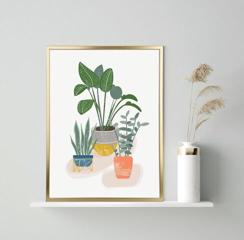 24x36 Black Flat Profile Wall Photo Frame in Saudi Arabia