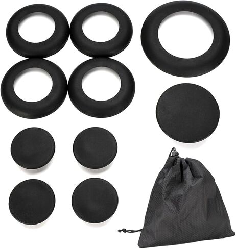 BC3Z-99000A25-A 5th Wheel Hitch Cover Plug Trim Ring Kit for Ford F250 F350 F450 F550 Super Duty Trucks 2011-2023 Heavy Duty ABS متوافق مع إعدادات السحب معقوفة استبدال OE BC3Z-99000A25-A in Saudi Arabia