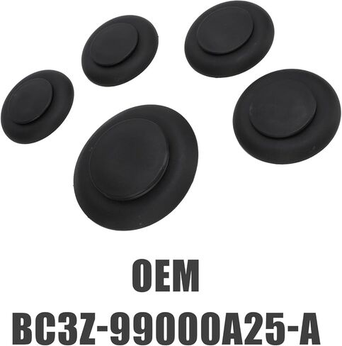 BC3Z-99000A25-A 5th Wheel Hitch Cover Plug Trim Ring Kit for Ford F250 F350 F450 F550 Super Duty Trucks 2011-2023 Heavy Duty ABS متوافق مع إعدادات السحب معقوفة استبدال OE BC3Z-99000A25-A in Saudi Arabia