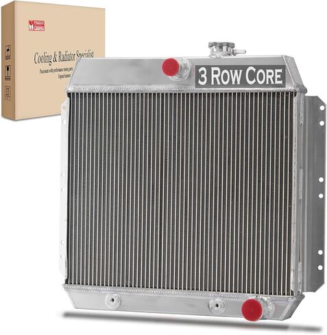 3 Row Aluminum Radiator for 1950-1954 Chevy Bel Air 1951 1953 1949-1952 Styleline Deluxe Fleetline Styleline Special in Kuwait