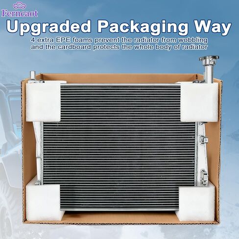 2Row المبرد ل 2011-2021 جيب جراند شيروكي ل دودج دورانجو 2012 2013 2014 2015 2016 2017 2018 2019 2020 3.0L 3.6L V6 5.7L V8 مشعات الألومنيوم in Kuwait