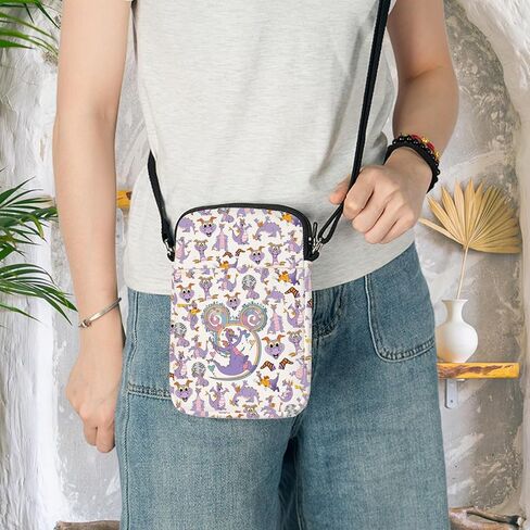 KEYCHIN Purple Dragon Crossbody Bag Cartoon Character Gifts Dragon Fans Shoulder Bag Purple Dragon Merchandise in Saudi Arabia