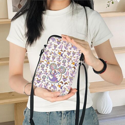 KEYCHIN Purple Dragon Crossbody Bag Cartoon Character Gifts Dragon Fans Shoulder Bag Purple Dragon Merchandise in Saudi Arabia